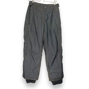 Obermeyer Snow Pants Womens Denim Storm Grey Y2K Snowboard Insulated Ski Size 10